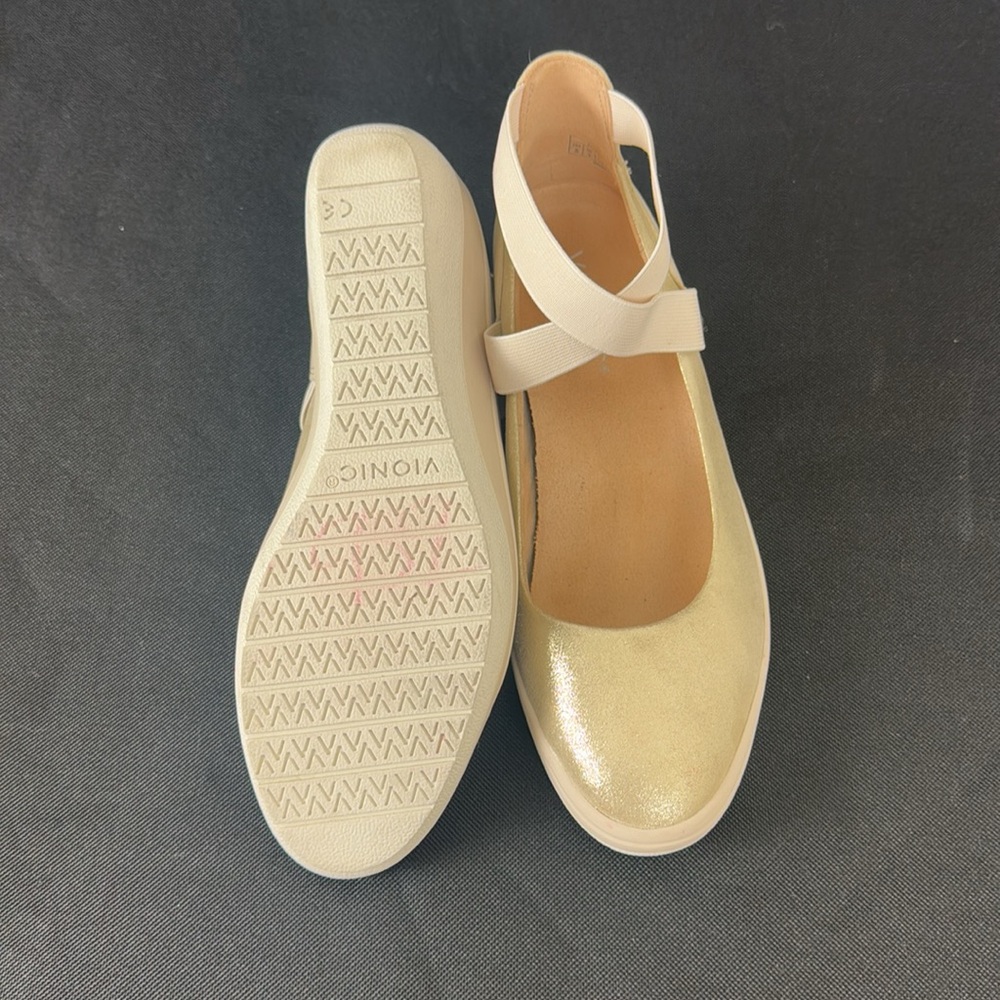 Vionic Advantage Ellery Elastic Ankle Wrap Wedge - image 5